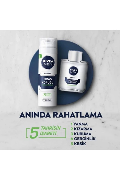 NIVEA Men Hassas Tıraş Sonrası Losyon 100 ml - 4