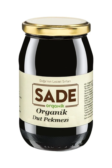 Sade Organik Dut Pekmezi 460 gr