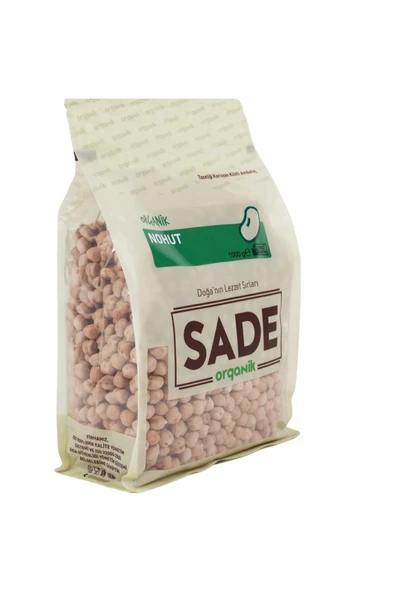 Sade Organik Nohut 1000 Gr - 2