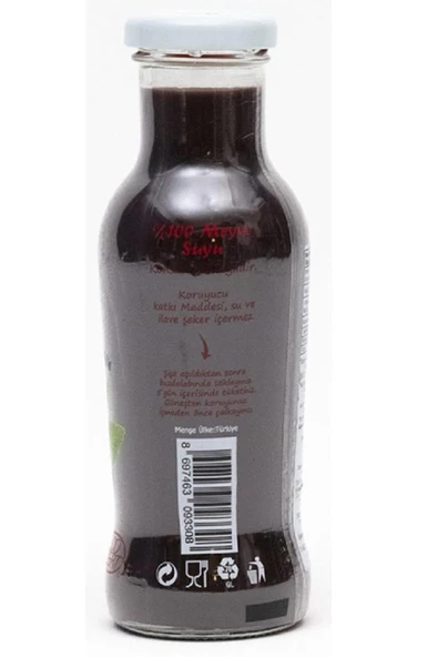 Sade Organik Karadut Suyu 250 ml - 3