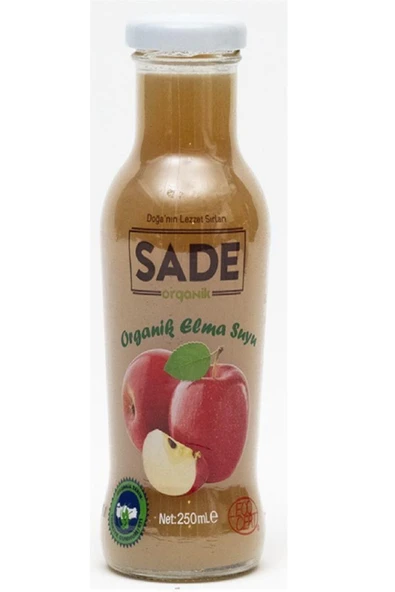 Sade Organik Elma Suyu 250 ml - 2