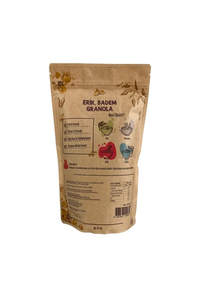 Sade Gurme Badem-Erikli Granola 360 gr - 3