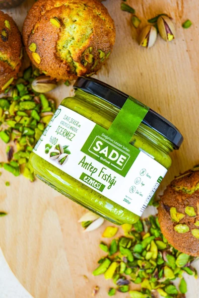 Sade Gurme Antep Fıstığı Ezmesi 250gr - 5