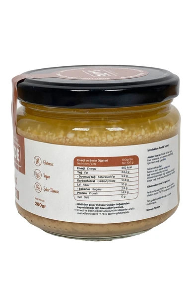 Sade Gurme % 100 Fındık Ezmesi 280g - 4