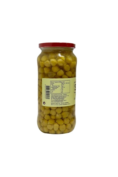 Sade Organik SADE ORGANİK HAŞLANMIŞ NOHUT KONSERVE 580 CC - 2