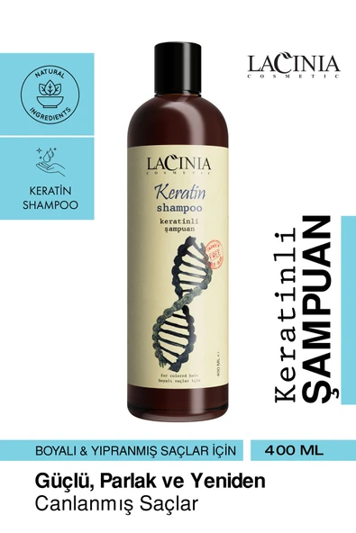 Lacinia Keratinli Şampuan 400 ml ürün görseli
