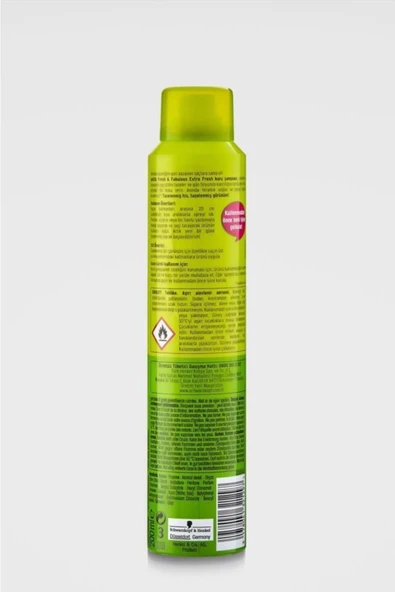 Schwarzkopf Fresh It Up Extra Fresh Kuru Şampuan 200 ml - Resim 3