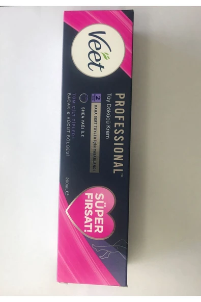 Veet Professional Tüy Dökücü Krem Normal Ciltler Için 200 Ml - 2