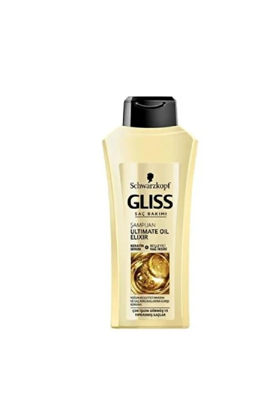 Gliss Şampuan Ultimate Oil Elixir Çok Işlem Görmüş Ve Yıpranmış Saçlar 400 Ml