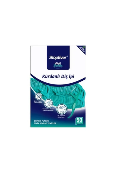 StopEver Well Tooth Kürdanlı Diş Ipi