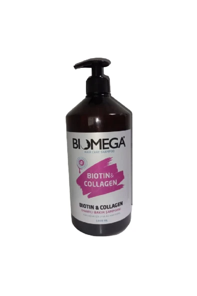 BIOMEGA Biotin&collagen Onarıcı Bakım Şampuanı 1000 Ml ürün görseli