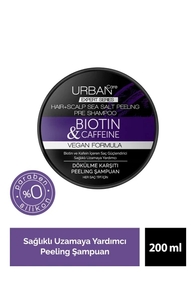 Urban Care Biotin Ve Kafein Peeling Şampuan 200 ml - Resim 2
