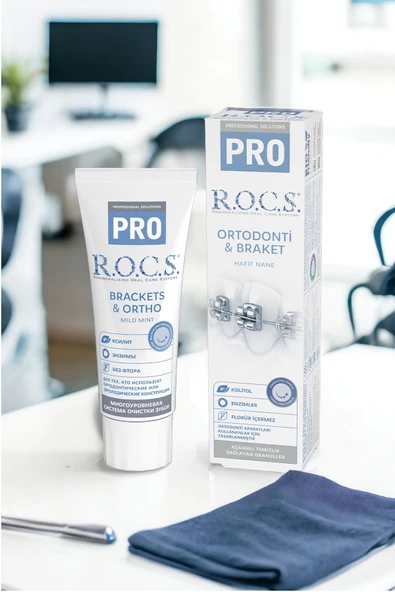 R.O.C.S. Pro Brackets & Ortho Diş Macunu (74g) - 2