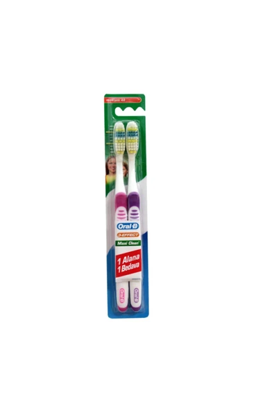 Oral-B Maxi Clean Orta 40 1+1 Diş Fırçası