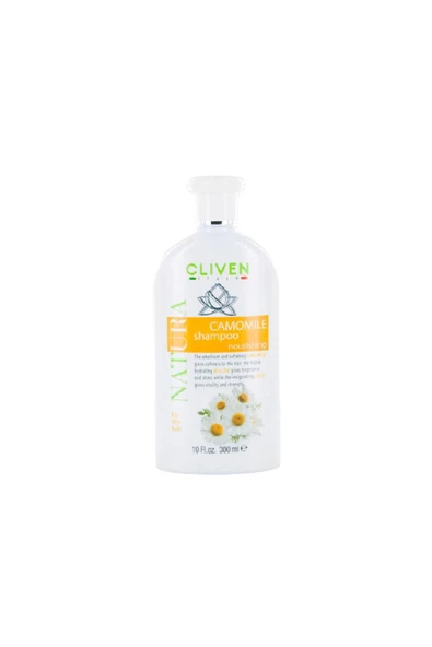 Cliven Natura Camomile Kuru Saçlar Için Besleyici Şampuan 300 ml