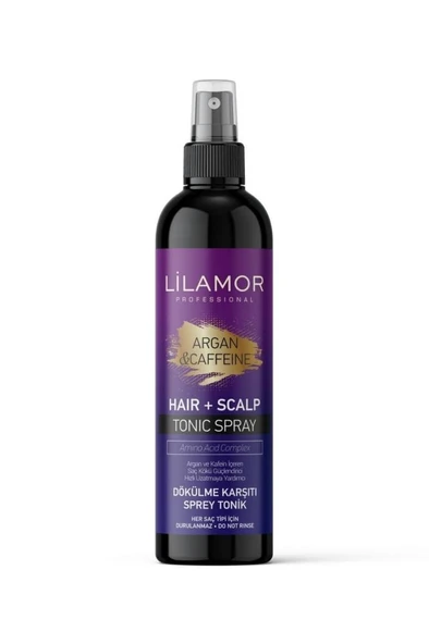 Lilamor Lilamor Saç Tonik Argan&caffeine 250 ml ürün görseli