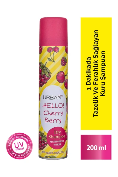 Urban Care Meyve Kokulu Hacimlendirici Kuru Şampuan - 200 Ml-vegan-uv Koruma