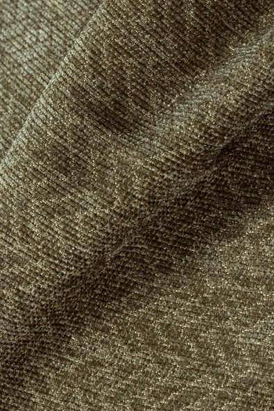 Jakarlı Şönil Koltuk Örtüsü  | Çekyat Örtüsü | Koltuk Şalı 110x175 2 Ad. Kaymaz Kapuçino - Resim 3