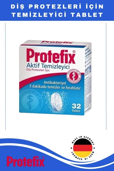 Protefix Aktif Temizleyici 32 Tablet