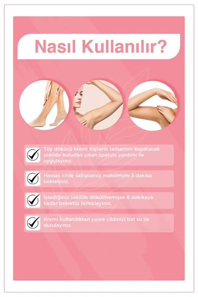 Bioder Tüy Dökücü Krem Vücut Bölgesi 100 ml - Tüy Azaltıcı Etki - Resim 2