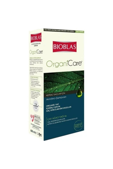 Bioblas Organicare Kepekli Saçlar İçin Şampuan 600 ml 8680512613626