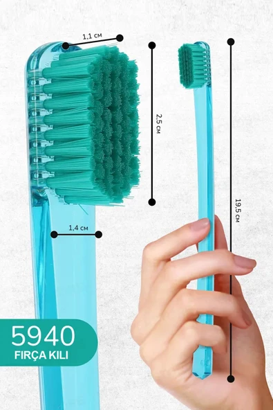 R.O.C.S. R.o.c.s Pro 5940 Ultra Soft Diş Fırçası - Yeşil - 3