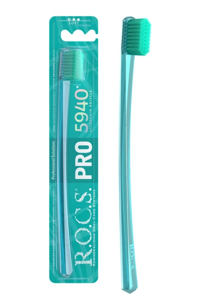 R.O.C.S. R.o.c.s Pro 5940 Ultra Soft Diş Fırçası - Yeşil - 4