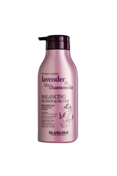 Luxlıss Luxliss Lavender Blue Chamomile Balancing Blonde Silver Shampoo 500 Ml ürün görseli