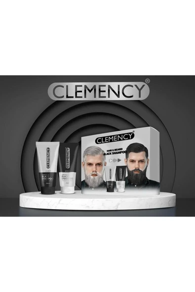 Clemency Black Hair Shampoo Beyaz Saçlar Için Saç Siyahlaştıran Şampuan 200ml 200ml