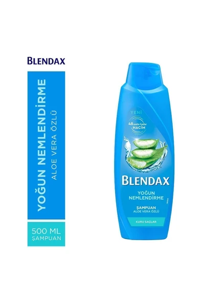 Blendax Yoğun Nemlendirme Aloe Vera Şampuan 500 ml