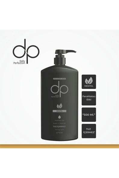 dp Daily Perfection Daily Perfection Mentol 500 Ml Tuzsuz Şampuan