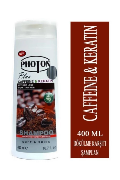 Photon Caffeine - Keratin Dökülme Karşıtı Şampuan 400 Ml Komple Onarıcı Bakım ürün görseli