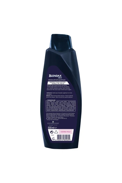 Blendax Erkekler Için Kepeğe Karşı Etkili 500 ml - 2