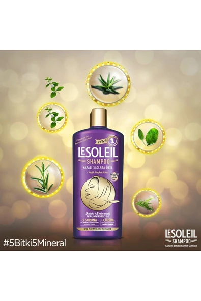 Lesoleill Lesoleil Şampuan Yağlı Saçlar 600 Gr