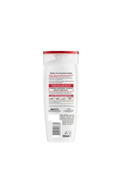 ELSEVE Komple Onarıcı 5 Yapılandırıcı Bakım Şampuanı 390 ml - Resim 2