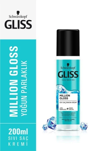 Gliss Million Gloss Sıvı Saç Kremi 200 ml
