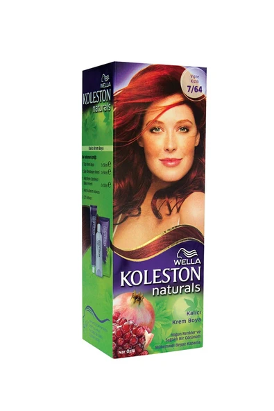Wella Naturals Maxı 7/64 Vişne Kızılı - 4