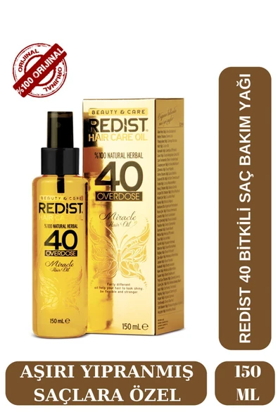 Redist Redıst Bitkisel Saç Bakım Yağı 150 ml - 4