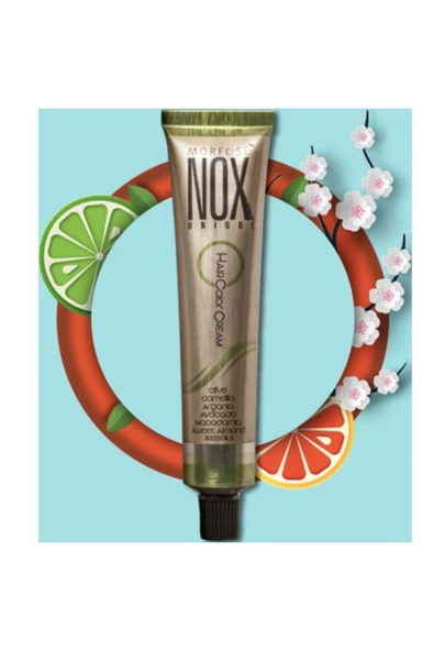 NOX 8.111 Ekstra Mat Açık Küllü Kumral Tüp Saç Boyası 60 ml