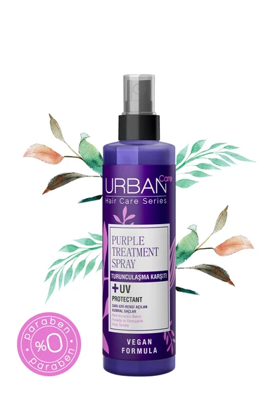 Urban Care Mor Turunculaşma Karşıtı Sıvı Saç Bakım Kremi 200 ml - Vegan - 3