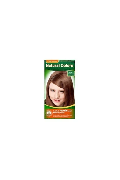 Natural Colors Organıc Saç Boyası 6kr Çikolata Kahve Kızılı