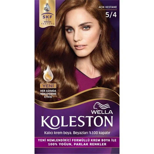 Wella Wella Koleston Kit Saç Boyası 5/4 Açık Kestane