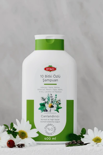 Otacı 10 Bitki Özlü Canlandıcı Şampuan 400 ml - 4