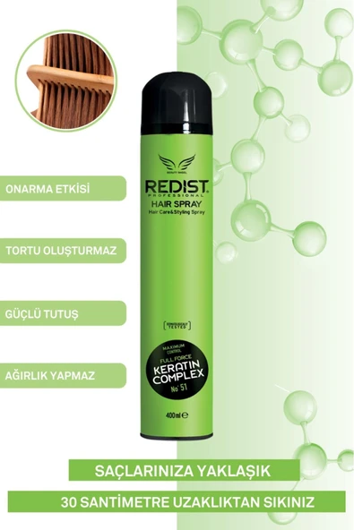 Redist Keratin Saç Spreyi 400 ml - 4