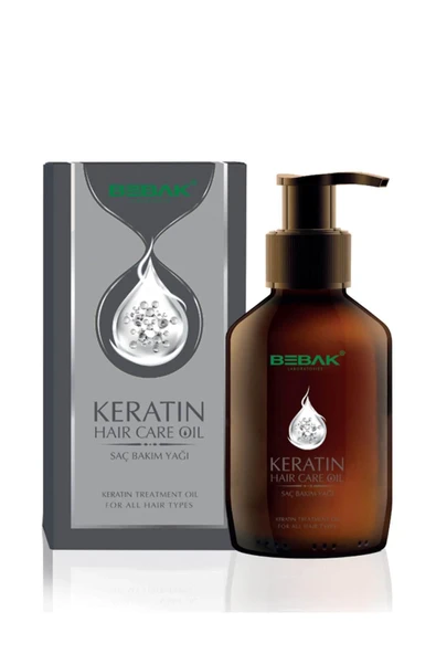 Bebak Saç Bakım Yağı - Keratin Hair Care Oil 100 ml