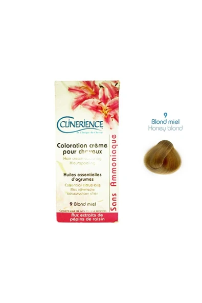 Clinerience Doğal Saç Boyası 9 - Blond Miel ürün görseli