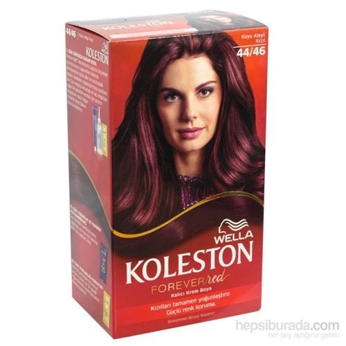 Wella Wella Koleston Kıt 44/46 Koyu Ateşli Kızıl