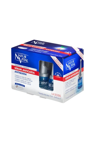 Natur Vital Hair Loss Saç Çıkarmaya Yardımcı Serum 7x12 Ml