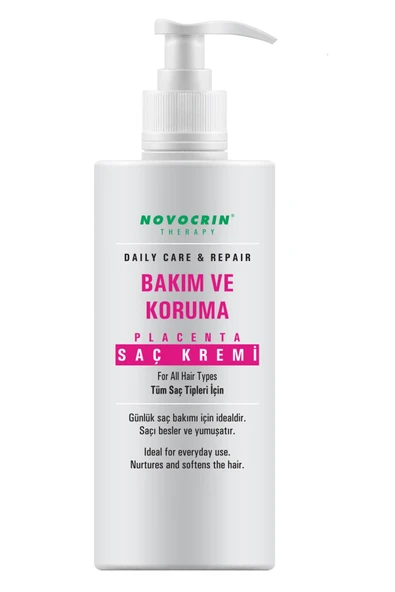 Novocrin Placenta Yoğun Bakım Ve Koruma Saç Kremi 300 ML - 2