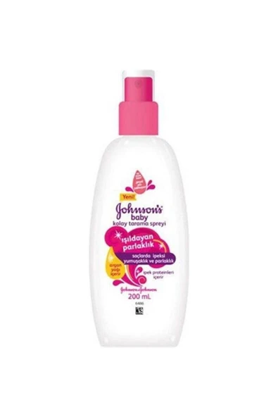Johnson's Işıldayan Parlaklık Kolay Tarama Spreyi 200 ml